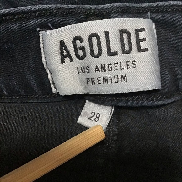 AGOLDE Sophie Hi Rise Skinny Jeans in Ruthless Size 28. - Picture 8 of 10